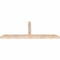 Ekena Millwork Portland Smooth Timber Gable Bracket, Douglas Fir, 72"W x 27"H x 3 1/2"D x 3 1/2"F, 9/12 Pitch GBW072X27X0404POR00SDF - alternate 2